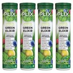 Buy PLIX Life Green Elixir Wholefood Multivitamin for Digestion, Detox & Immunity - Lemon flavour - Buy 2 Get 2 Free - Purplle