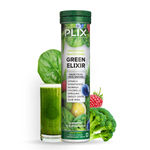 Buy PLIX Life Green Elixir Wholefood Multivitamin for Digestion, Detox & Immunity - Lemon flavour - Buy 2 Get 2 Free - Purplle