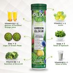 Buy PLIX Life Green Elixir Wholefood Multivitamin for Digestion, Detox & Immunity - Lemon flavour - Buy 2 Get 2 Free - Purplle