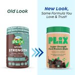 Buy PLIX Strength Post Workout Plant Protein Powder | 2KG Pack Of 1 | Chocolate Flavour | Muscle Growth | Faster Recovery - Purplle