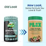 Buy PLIX Strength Post Workout Plant Protein Powder | 1KG Pack Of 1 | Cafe Mocha Flavour | Muscle Growth | Faster Recovery | Better Digestion - Purplle