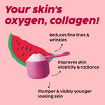 Buy PLIX Plant-Based Collagen, Advanced Anti-Ageing Formula for Skin Elasticity & Renewal, 100mg Hyaluronic Acid, 600mcg Retinol, 40mg Vitamin c, 90mg Silica - 25 Days (Watermelon) - Purplle