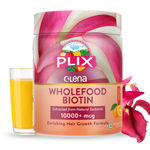 Buy PLIX Plant-Based Biotin, 10000mcg+, High Potency, Advanced Hair Growth, Healthy Skin & Nails- 15 Days - Orange Burst - Purplle