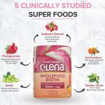 Buy PLIX Wholefood Biotin Powder For Hair Growth | Pack Of 2 (Orange) | Superfood Supplement | Helps Reduces Hairfall | Promotes Glowing Skin, Nails And Hair - Purplle