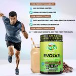 Buy PLIX EVOLVE Performance Plant Protein Powder For Muscle Gain And Recovery | Cafe Mocha 1Kg Pack | Vegan Protein Drink With B12 Vitamin - Purplle