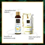 Buy Good Vibes Keratin Shine Shampoo Super Saver Combo (200 + 750 ml Refill Pack) - Purplle