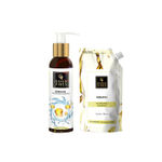 Buy Good Vibes Keratin Shine Shampoo Super Saver Combo (200 + 750 ml Refill Pack) - Purplle