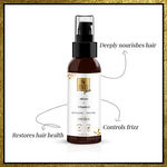 Buy Good Vibes Plus Argan + Vitamin E - Revitalizing + Frizz Free Hair Serum (50 ml) - Purplle