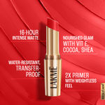 Buy Lakme 9TO5 Primer + Matte Lip Color MR1 Red Letter (3.6 gm) - Purplle