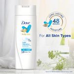 Buy Dove Light Hydration,Refreshed skin,No Paraben ,Quick Absorption 100ml - Purplle
