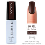 Buy Ellement Co. Oxblood Gel Polish (10 ml) - Purplle