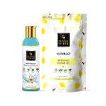 Buy Good Vibes Refreshing Shower Gel Combo - Waterlily (200 ml bottle + 200 ml Pouch) - Purplle