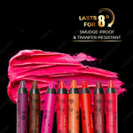 Buy FACES CANADA Ultime Pro Matte Lip Crayon - Red Carpet, 2.8 gm | Long Stay | Smooth Creamy Matte Texture | One Stroke Intense Color | Chamomile & Cocoa Butter Enriched - Purplle