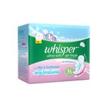 Buy Whisper Ultra Soft Sanitary Pads - 50 Pieces (XL) - Purplle