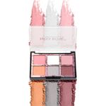 Buy MISS ROSE 6 Color Matte & Shimmer Mini Eyeshadow Palette 7001-003Z 02 - Purplle