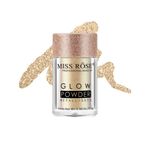 Buy MISS ROSE Single Glow Powder Metalises Eyeshadow 7001-010M1 - Purplle