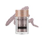Buy MISS ROSE Single Glow Powder Metalises Eyeshadow 7001-010M12 - Purplle