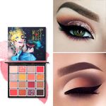 Buy MISS ROSE 16 Warm Color Matte & Shimmer Eyeshadow Palette 7001-011M3 - Purplle