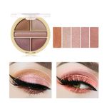 Buy Miss Rose 5 Color Eyeshadow Mini Palette 7001-069 03 - Purplle
