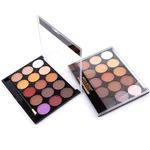 Buy Miss Rose 15 Color Glitter Eyeshadow Palette 7001-077NY 02 - Purplle