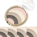 Buy Miss Rose 5 Color Eyeshadow/Highlighter 7001-383 N6 - Purplle