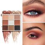 Buy Miss Rose 9 Color matte Eyeshadow Palette 7001-384 M1 - Purplle