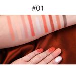 Buy Miss Rose 9 Color matte Eyeshadow Palette 7001-384 M1 - Purplle