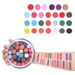 Buy Miss Rose 27 Color Shimmer Eyeshadow Palette 7001-499 MY01 - Purplle