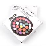 Buy Miss Rose 27 Color Shimmer Eyeshadow Palette 7001-499 MY01 - Purplle