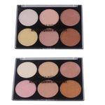 Buy Miss Rose 6 Color Shimmery Highlighter 7003-025 02 - Purplle