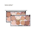 Buy Miss Rose 8 Color Highlighter/Contour Palette 7003-050 1 - Purplle