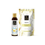 Buy Good Vibes Nourishing Shampoo Combo - Keratin (200 ml Bottle + 200 ml Pouch) - fliptop - Purplle
