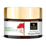 Buy Good Vibes Rose & Geranium Age Defying Sleeping Mask (50 g) - Purplle