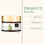 Buy Good Vibes Nourishing Face Cream - Olive (50 g) - Purplle