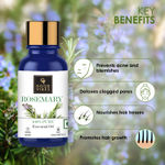 Buy Good Vibes Rosemary 100% Pure Essential Oil | Anti_Acne, Hair Strngthening | No GMO, No Synthetics, 100% Vegan (10 ml) - Purplle