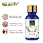 Buy Good Vibes Rosemary 100% Pure Essential Oil | Anti_Acne, Hair Strngthening | No GMO, No Synthetics, 100% Vegan (10 ml) - Purplle