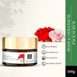 Buy Good Vibes Skin Tightening Face Scrub - Rose & Geranium (100 g) - Purplle