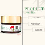 Buy Good Vibes Skin Tightening Face Scrub - Rose & Geranium (100 g) - Purplle