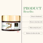 Buy Good Vibes Nourishing Face Scrub - Argan (50 g) - Purplle