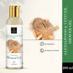 Buy Good Vibes Soothing Shower Gel - Sandalwood & Vetiver (200 ml) - Purplle