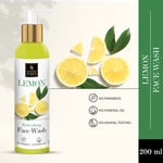 Buy Good Vibes Lemon Refreshing Face Wash (200 ml) - Purplle