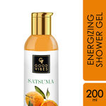 Buy Good Vibes Energizing Shower Gel - Satsuma (200 ml) - Purplle