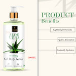Buy Good Vibes Aloe Vera Soothing Ultralight Gel Body Lotion (500 ml) - Purplle