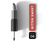 Buy Bella Voste Prime & Pout Liquid Lipstick , Bitter Sweet (06) (1.1 g) & (1.6 ml) - Purplle