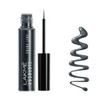 Buy Lakme Absolute Shine Liquid Eye Liner - Steel Grey (4.5 ml) - Purplle