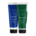 Buy Arata Natural Hair Styling Combo with Hair Gel(50 ml) & Hair Cream(50 ml) for Men & Women - Purplle