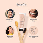 Buy Arata Natural Refreshing Toothpaste With Peppermint, Cinnamon & Chamomile || All-Natural, Vegan & Cruelty-Free || Fluoride-Free Formula Fights Bacteria & Tooth Decay (Pack of 2) (50 ml) each - Purplle