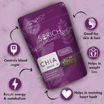 Buy Sorich Organics Flax seeds 200 Gm and Chia Seeds - 250 Gm (2 x 450 Gm) - Purplle