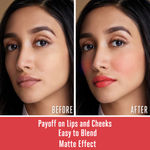 Buy Lakme 9 To 5 Weightless Matte Mousse Lip & Cheek Color - Candy Floss (9 gm) - Purplle