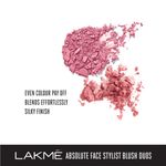 Buy Lakme Absolute Face Stylist Blush Duos - Pink Blush (6 g) - Purplle